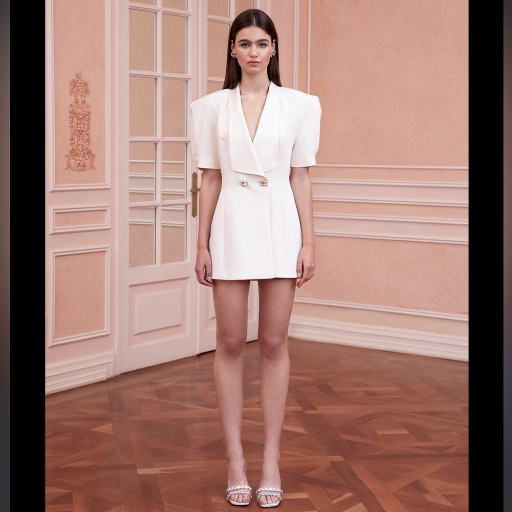 NANA JACQUELINE Alia Dress (White)